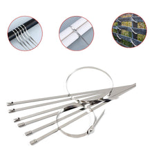 stainless steel cable ties (4.6x100MM / 10 pcs Set)